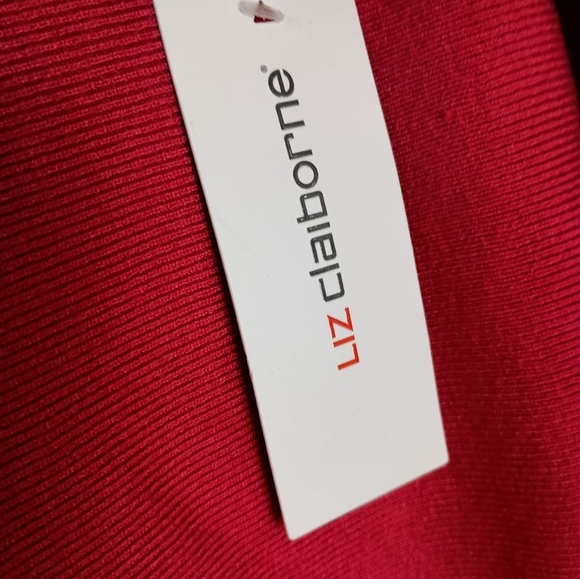 NWT Liz Claiborne A-Line Sweater Skirt in Jazzy Rose Size XXL - Picture 5 of 8